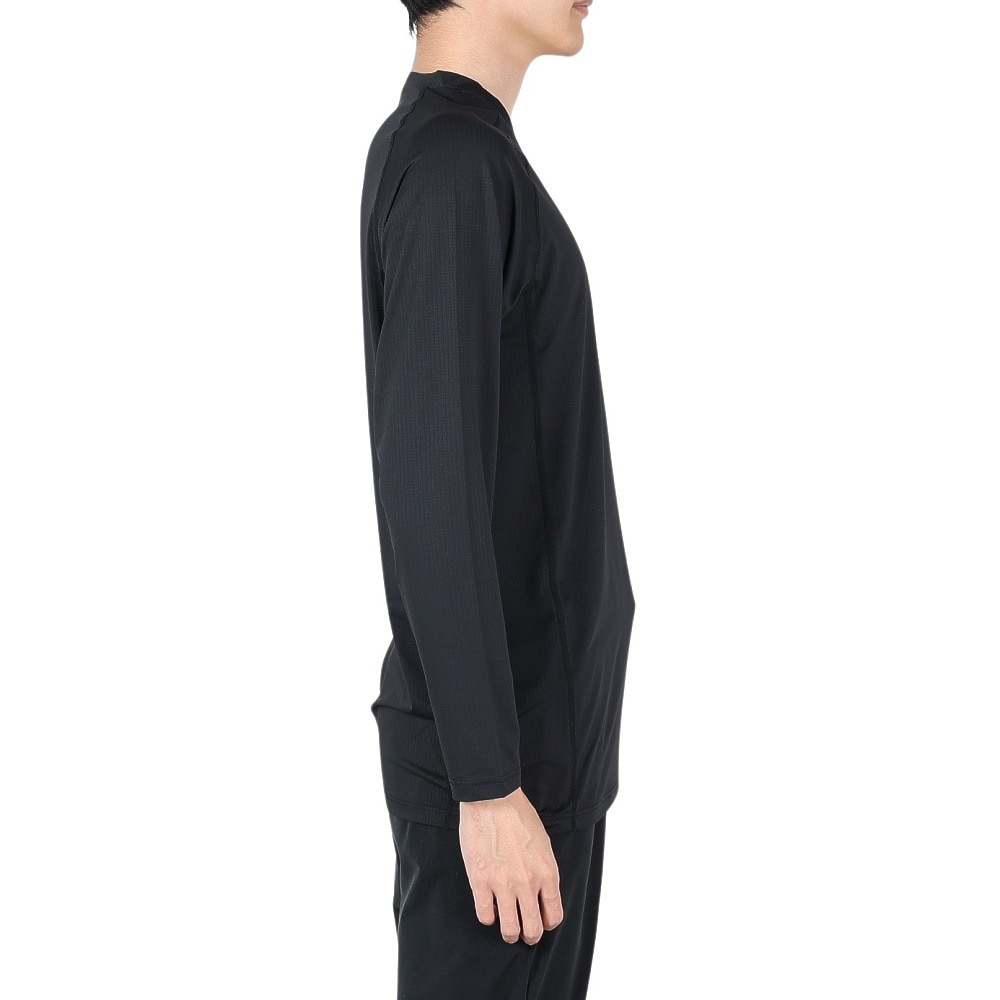 トミーアーマー（Tommy Armour）（メンズ）ゴルフウェア インナー 吸汗速乾 ベーシック 長袖Vネック シャツ TAGC24B040114 BLK
