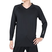 (メンズ)ゴルフウェア ベーシック ロングスリーブ Vネック シャツ TAGC24B040114