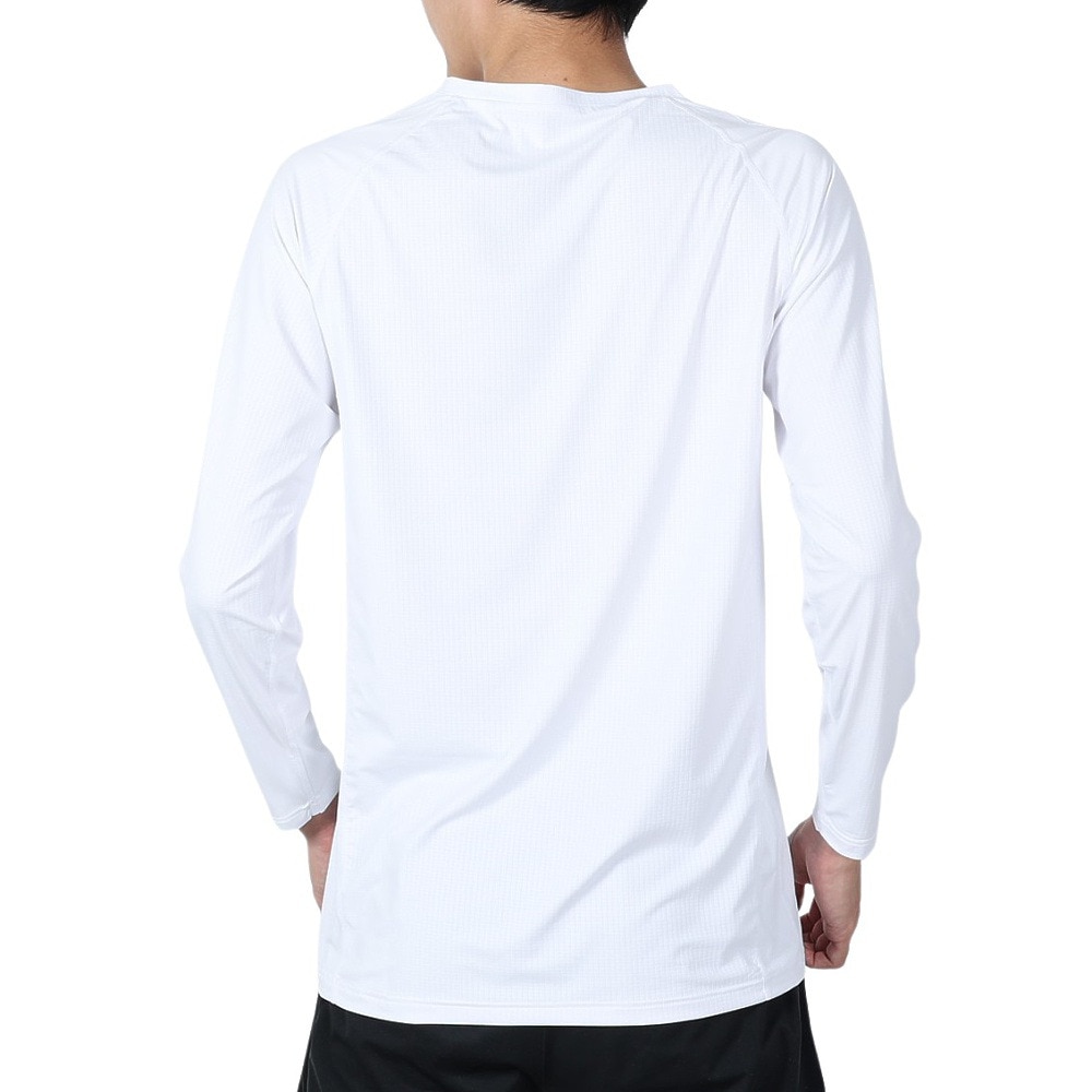 トミーアーマー（Tommy Armour）（メンズ）ゴルフウェア 吸汗速乾 ベーシック 長袖Vネック インナー TAGC24B040114 WHT