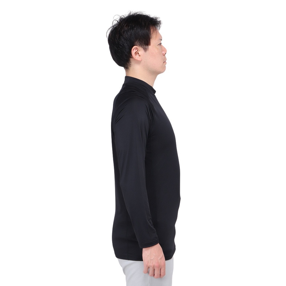 トミーアーマー（Tommy Armour）（メンズ）ゴルフウェア インナー 吸汗速乾 接触冷感 長袖シャツ TAGC24S040050 BLK