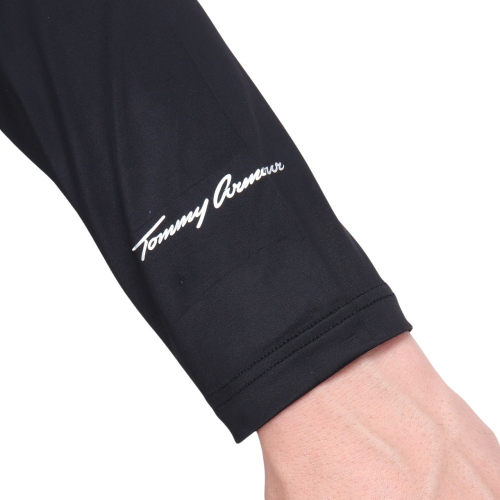 トミーアーマー（Tommy Armour）（メンズ）ゴルフウェア インナー 吸汗速乾 接触冷感 長袖シャツ TAGC24S040050 BLK