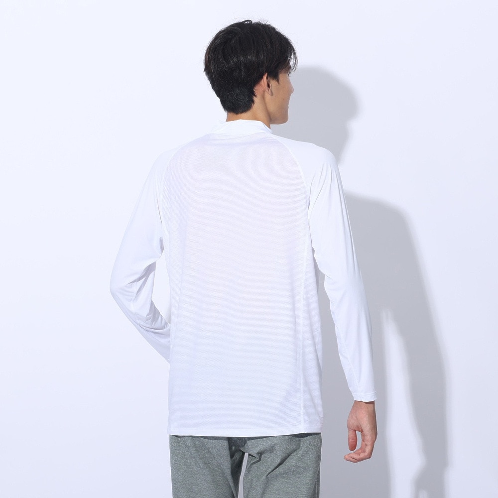 トミーアーマー（Tommy Armour）（メンズ）ゴルフウェア インナー 吸汗速乾 接触冷感 長袖シャツ TAGC24S040050 WHT
