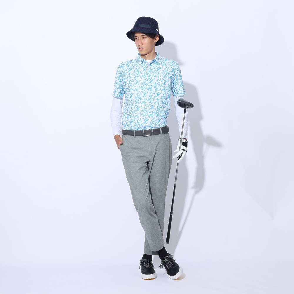トミーアーマー（Tommy Armour）（メンズ）ゴルフウェア インナー 吸汗速乾 接触冷感 長袖シャツ TAGC24S040050 WHT