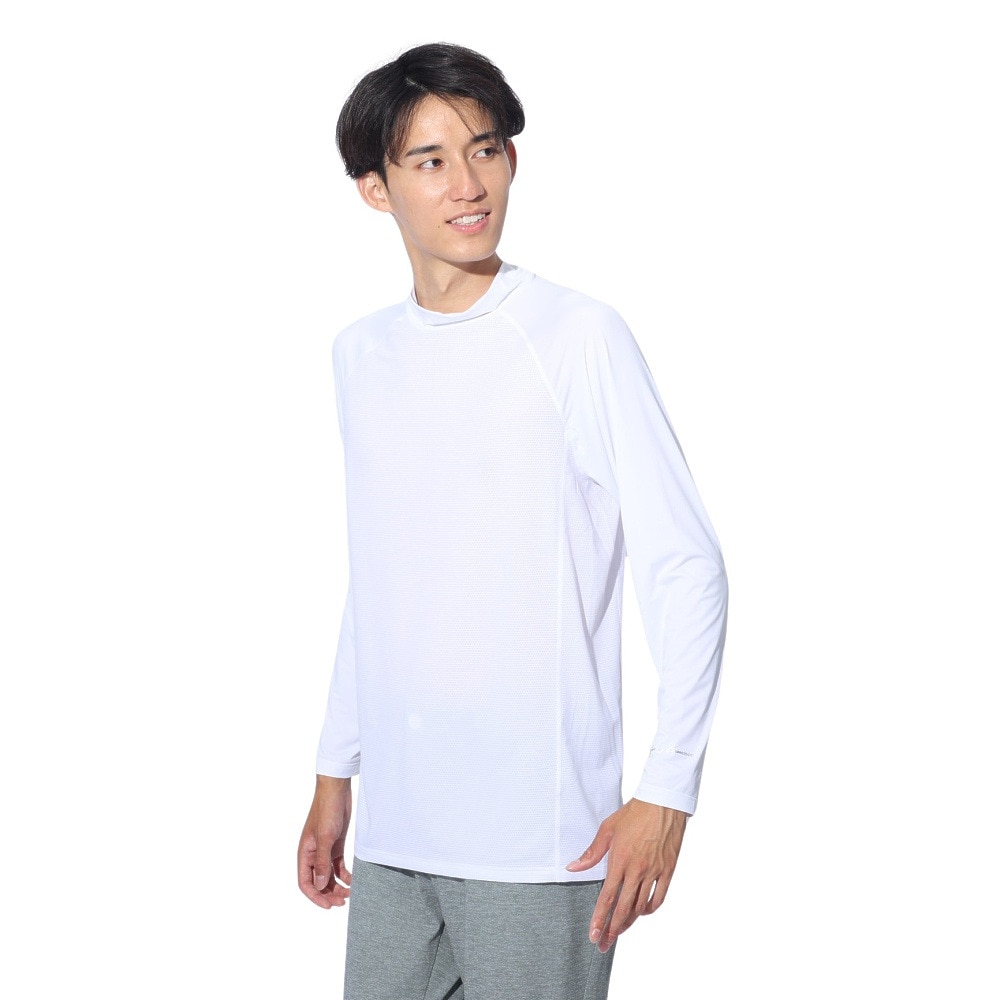 トミーアーマー（Tommy Armour）（メンズ）ゴルフウェア インナー 吸汗速乾 接触冷感 長袖シャツ TAGC24S040050 WHT