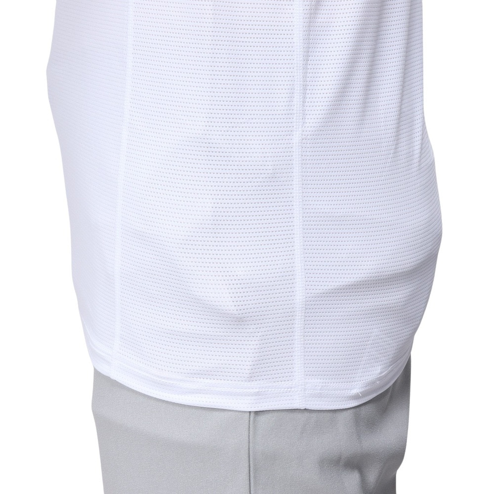 トミーアーマー（Tommy Armour）（メンズ）ゴルフウェア 吸汗速乾 接触冷感 長袖VネックTシャツ TAGC24S040051 WHT
