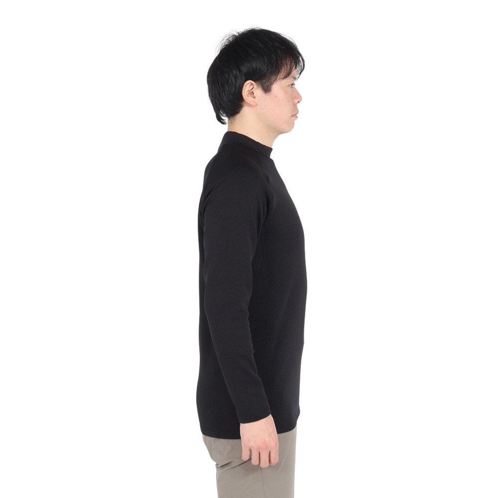 トミーアーマー（Tommy Armour）（メンズ）ゴルフウェア 吸汗速乾 保温 DRY WARM HN インナー 長袖シャツ アンダーウエア TAGC24F040050 BLK