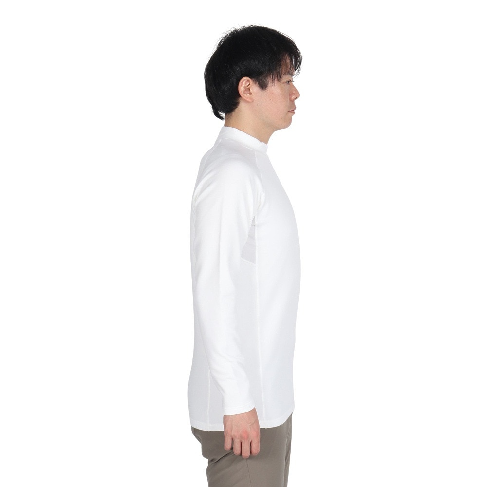 トミーアーマー（Tommy Armour）（メンズ）ゴルフウェア 吸汗速乾 保温 DRY WARM HN インナー 長袖シャツ アンダーウエア TAGC24F040050 WHT