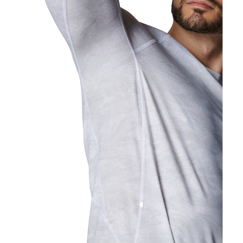 アンダーアーマー（UNDER ARMOUR）（メンズ）ゴルフウェア アイソチル フィッティド カモ ロングスリーブ クルーネックシャツ 6001244 100