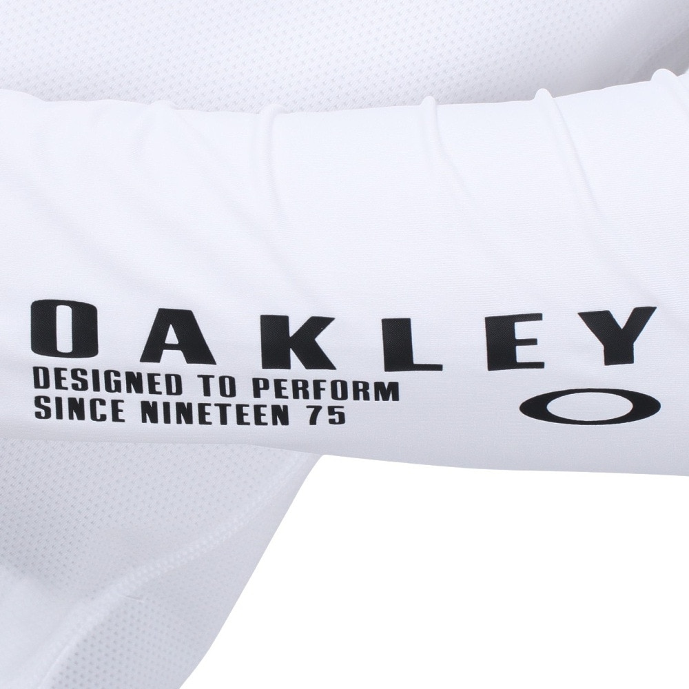 オークリー（OAKLEY）（メンズ）ゴルフウェア インナー 長袖 吸水速乾 接触冷感 ベースレイヤー Vネックベースレイヤー 5.0 FOA407738-100