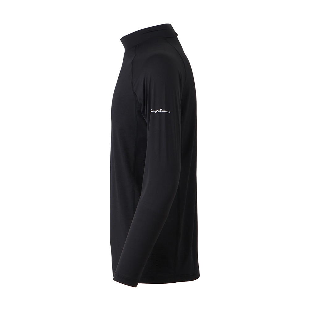 トミーアーマー（Tommy Armour）（メンズ）ゴルフウェア 接触冷感 インナー Cool Touch 長袖モックネックシャツ TAGC25S040001 BLK