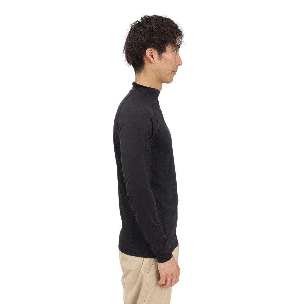 トミーアーマー（Tommy Armour）（メンズ）ゴルフウェア 接触冷感 インナー Cool Touch 長袖モックネックシャツ TAGC25S040001 BLK