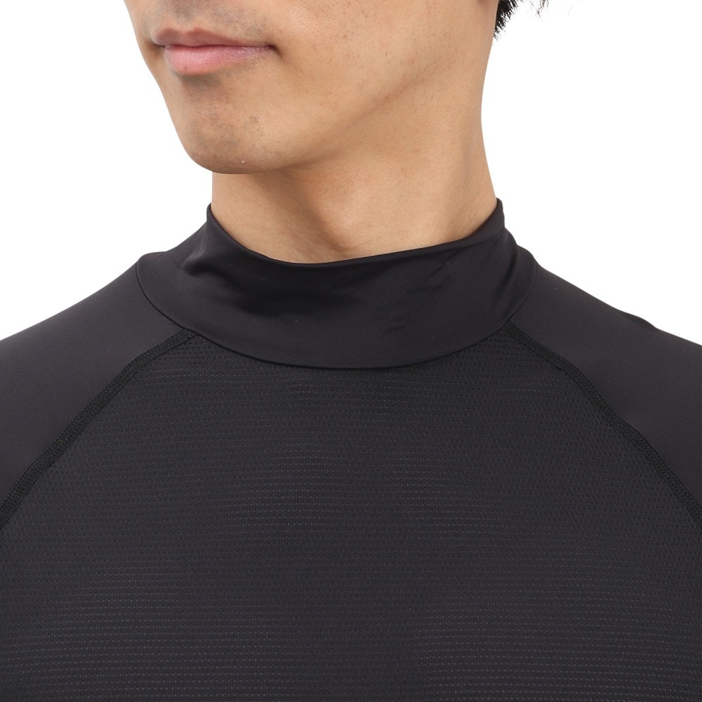 トミーアーマー（Tommy Armour）（メンズ）ゴルフウェア 接触冷感 インナー Cool Touch 長袖モックネックシャツ TAGC25S040001 BLK