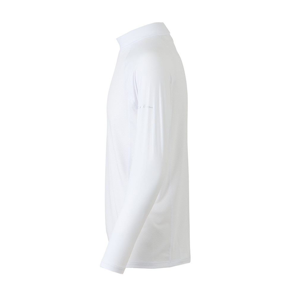 トミーアーマー（Tommy Armour）（メンズ）ゴルフウェア 接触冷感 インナー Cool Touch 長袖モックネックシャツ TAGC25S040001 WHT