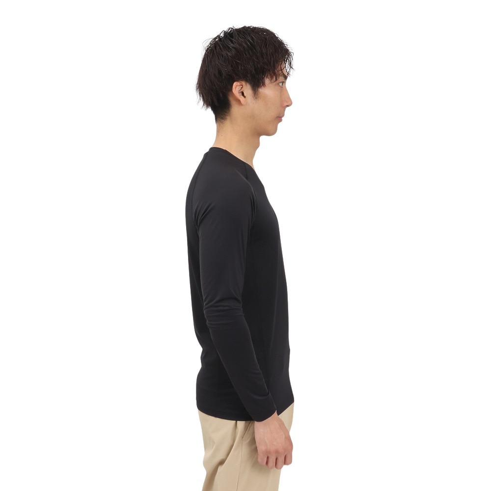 トミーアーマー（Tommy Armour）（メンズ）ゴルフウェア 接触冷感 インナー Cool Touch 長袖Vネックシャツ TAGC25S040002 BLK