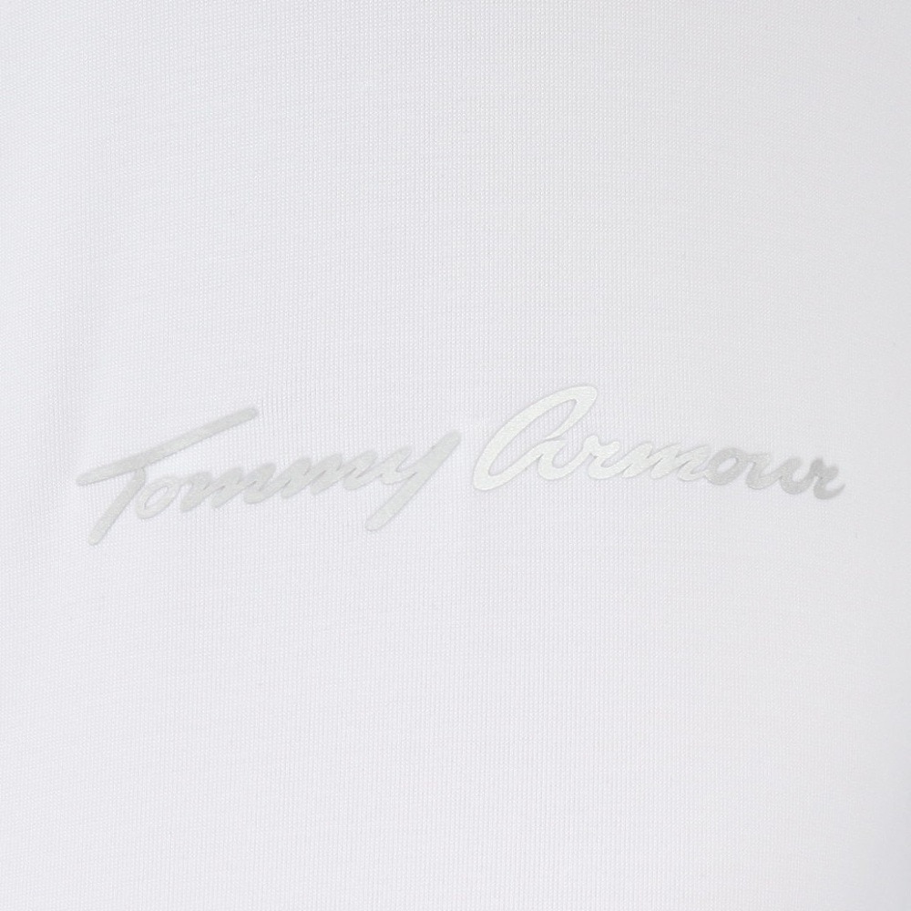 トミーアーマー（Tommy Armour）（メンズ）ゴルフウェア 接触冷感 インナー Cool Touch 長袖Vネックシャツ TAGC25S040002 WHT