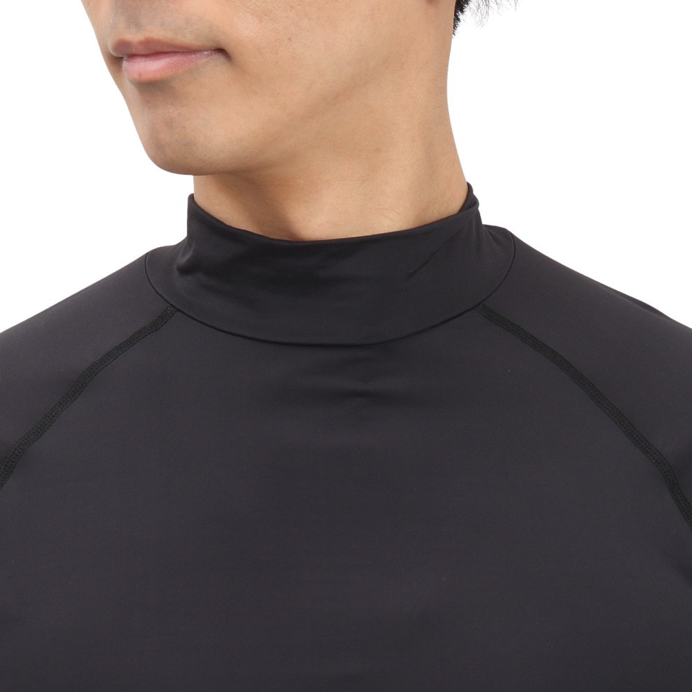トミーアーマー（Tommy Armour）（メンズ）ゴルフウェア 接触冷感 高通気 長袖 モックネックシャツ TAGC25S040005 BLK