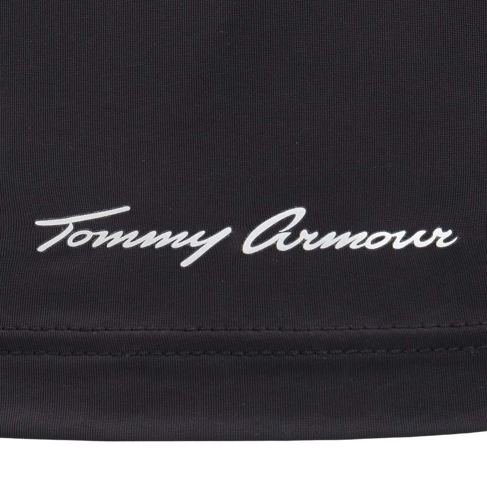 トミーアーマー（Tommy Armour）（メンズ）ゴルフウェア 接触冷感 高通気 長袖 モックネックシャツ TAGC25S040005 BLK