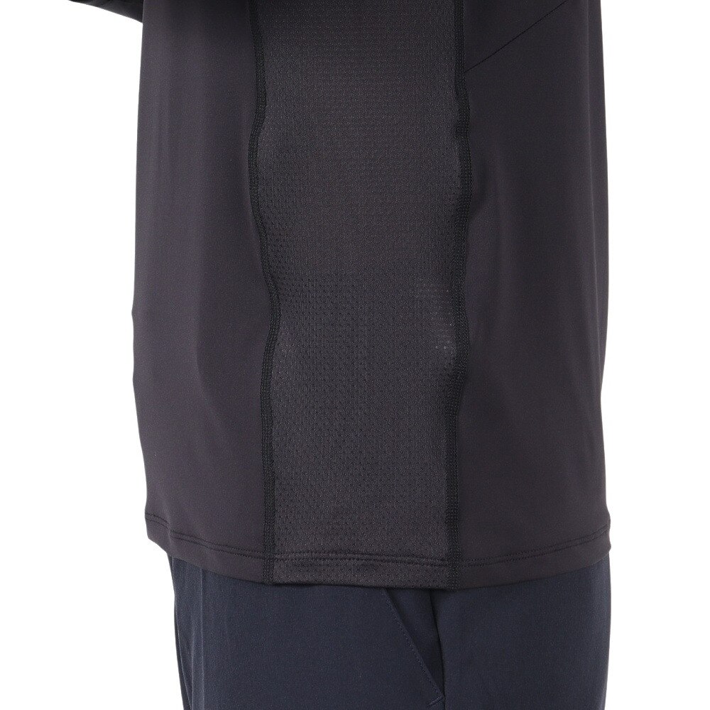 ルコックスポルティフ（lecoqsportif）（メンズ）ストレッチフォーサー ハイネックアンダーシャツ QGMXJM00 BK00