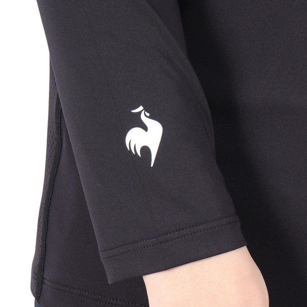 ルコックスポルティフ（lecoqsportif）（メンズ）ストレッチフォーサー ハイネックアンダーシャツ QGMXJM00BK00