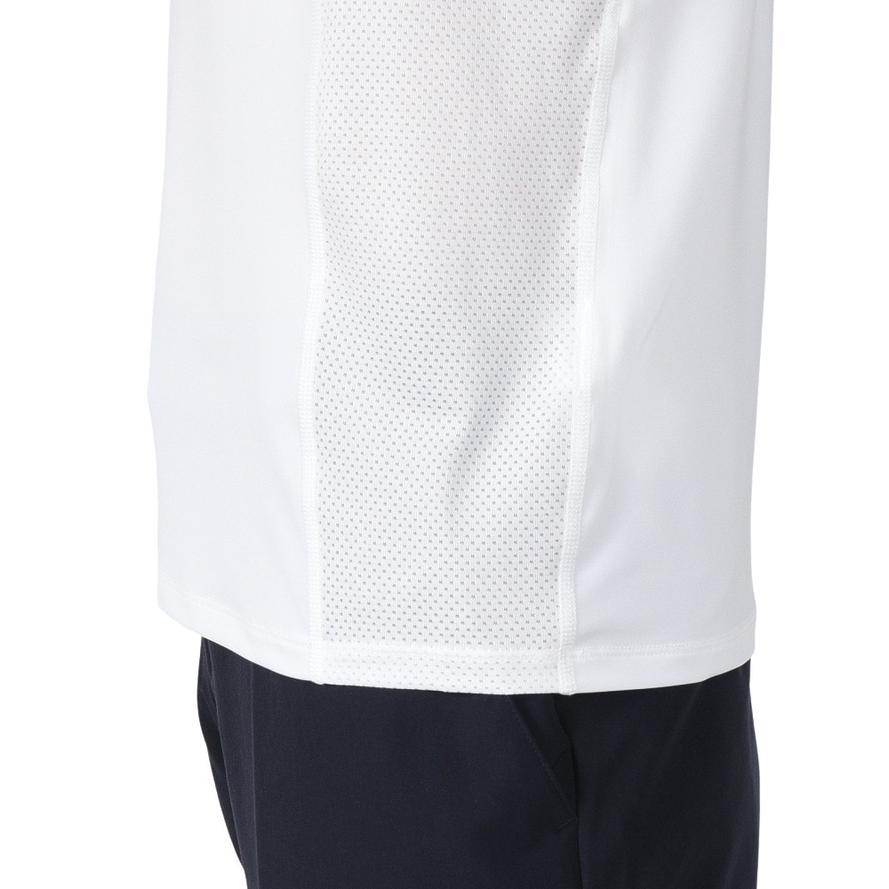 ルコックスポルティフ（lecoqsportif）（メンズ）ゴルフウェア 吸汗速乾 ストレッチフォーサー ハイネック 長袖 アンダーシャツ QGMXJM00WH00