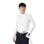 (メンズ)ゴルフウェア 吸汗速乾 ストレッチフォーサー ハイネック 長袖 アンダーシャツ QGMXJM00WH00