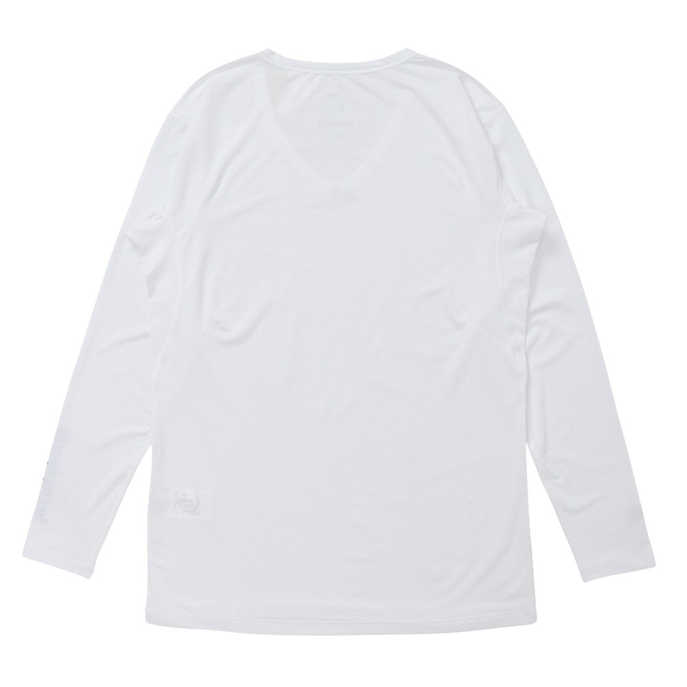 ルコックスポルティフ（lecoqsportif）（メンズ）ゴルフウェア 吸汗速乾 STF 長袖 Vネック メッシュアンダーシャツ QGMXJM01WH00