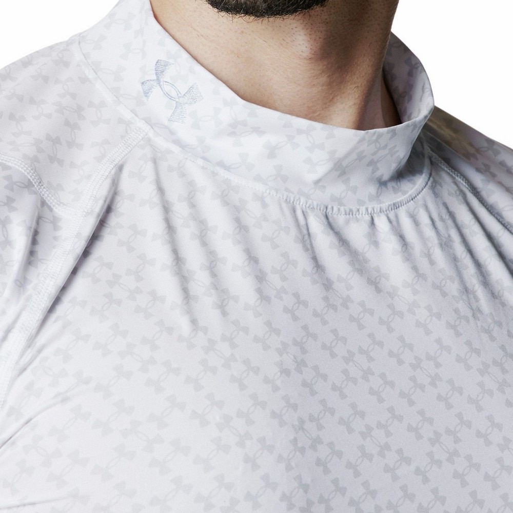 アンダーアーマー（UNDER ARMOUR）（メンズ）ヒートギア フィッティド ノベルティ ロングスリーブ モックネック シャツ 6007920 100