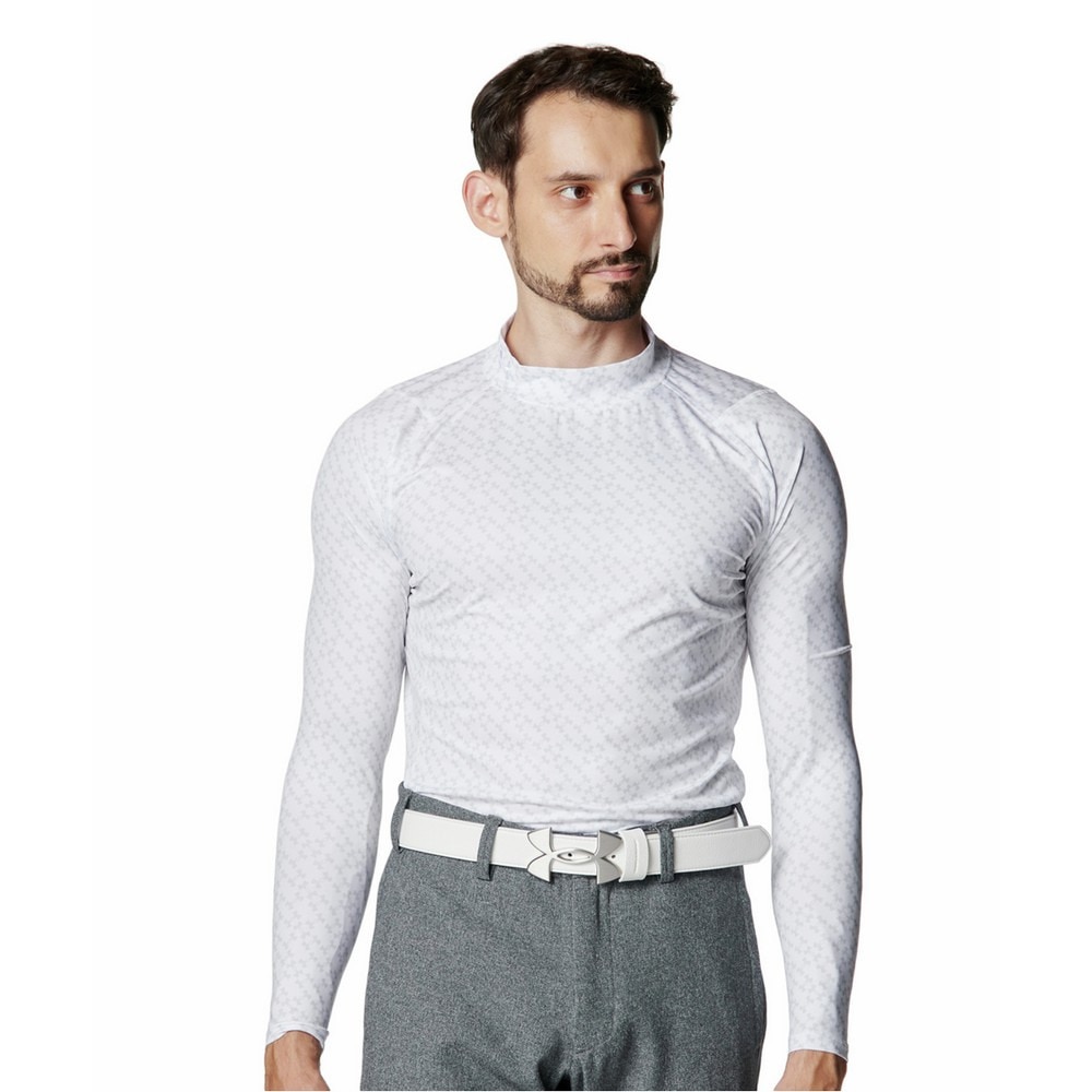 アンダーアーマー（UNDER ARMOUR）（メンズ）ヒートギア フィッティド ノベルティ ロングスリーブ モックネック シャツ 6007920 100
