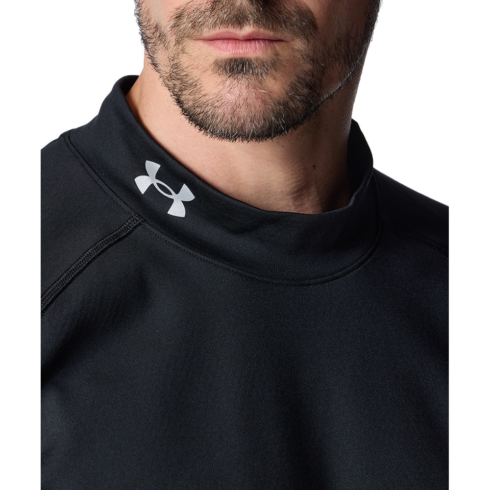 アンダーアーマー（UNDER ARMOUR）（メンズ）ゴルフウェア 撥水 長袖モックネック インナー COLDGEAR INFRARED 6007944 001