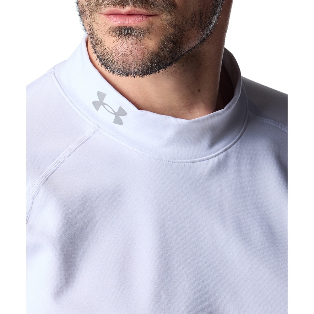 アンダーアーマー（UNDER ARMOUR）（メンズ）ゴルフウェア 撥水 長袖モックネック インナー COLDGEAR INFRARED 6007944 100