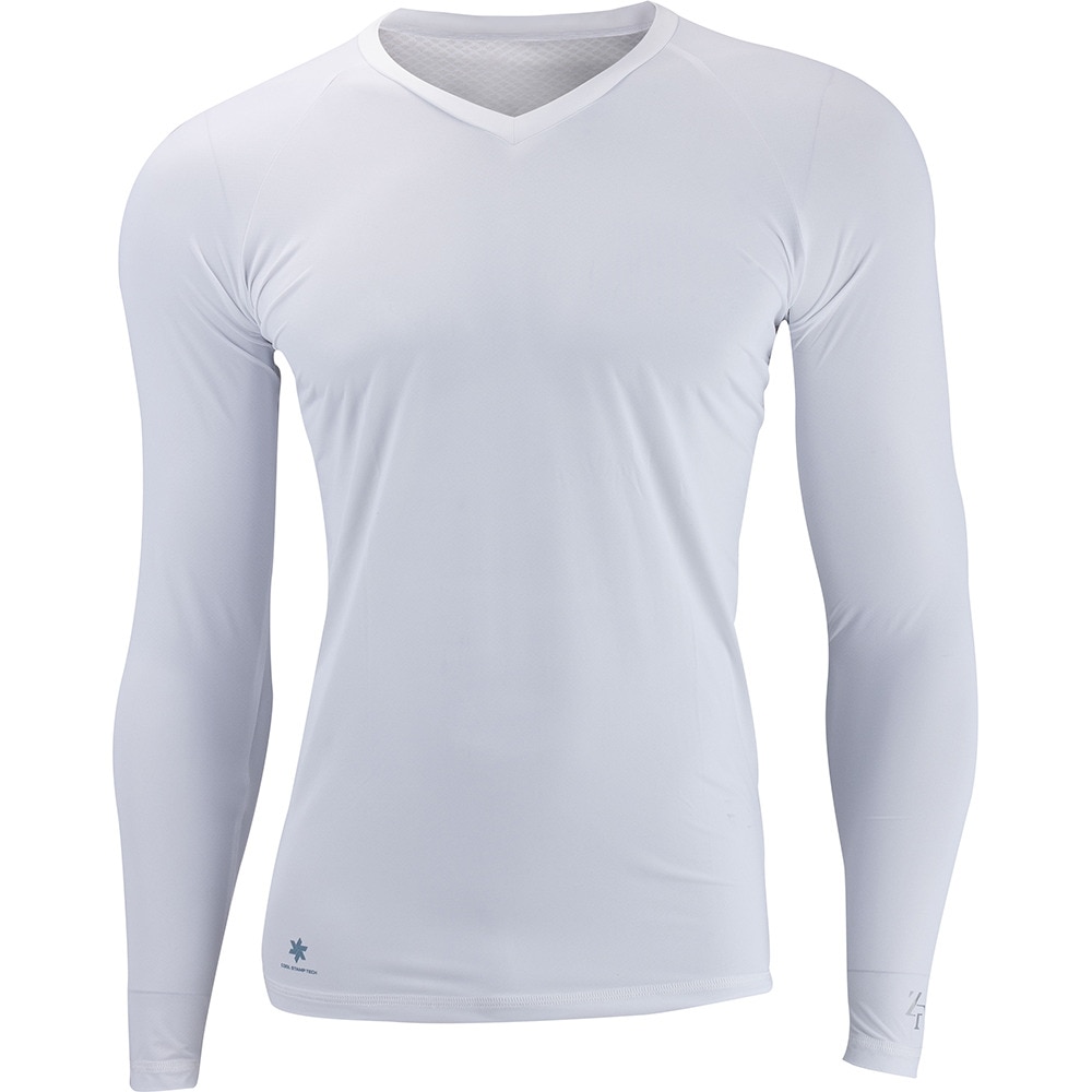 ゼロフィット（ZEROFIT）（メンズ）アイスメッシュ Vネックロングシャツ ZUIMF-1303