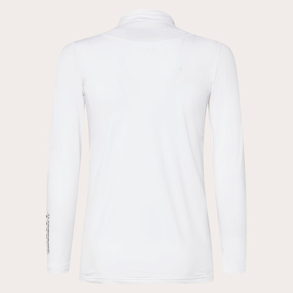 オークリー（OAKLEY）（メンズ）ゴルフウェア 吸汗速乾 保温 長袖 モックネックインナーTechnical Base Layer FOA408268-100
