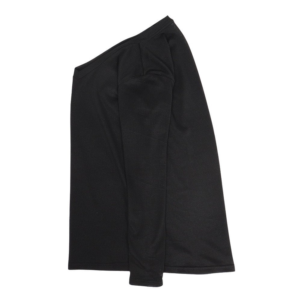 シルバースコット845（SILVERSCOTT845）（メンズ）ゴルフウェア 暖熱速乾 長袖 インナー Vネックシャツ SS25FWQ015 BLK