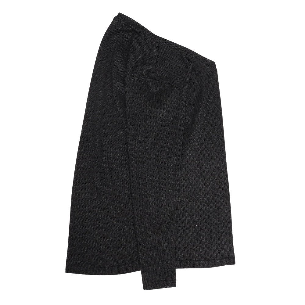 シルバースコット845（SILVERSCOTT845）（メンズ）ゴルフウェア 暖熱速乾 長袖 インナー Vネックシャツ SS25FWQ015 BLK
