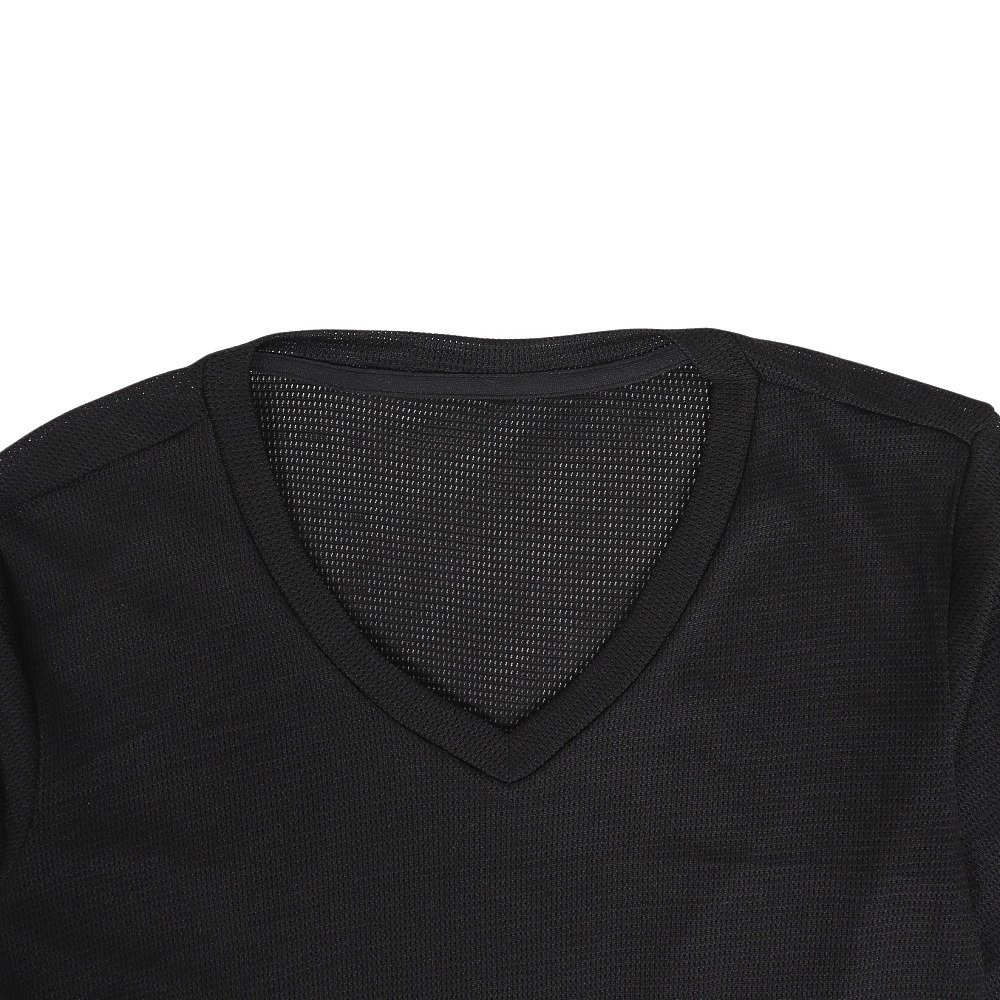 シルバースコット845（SILVERSCOTT845）（メンズ）ゴルフウェア 暖熱速乾 長袖 インナー Vネックシャツ SS25FWQ015 BLK