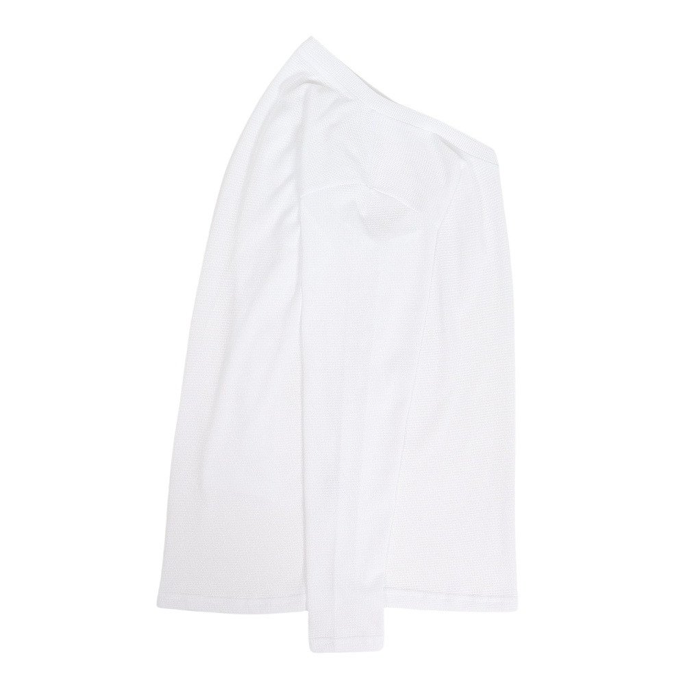 シルバースコット845（SILVERSCOTT845）（メンズ）ゴルフウェア 暖熱速乾 長袖 インナー Vネックシャツ SS25FWQ015 WHT