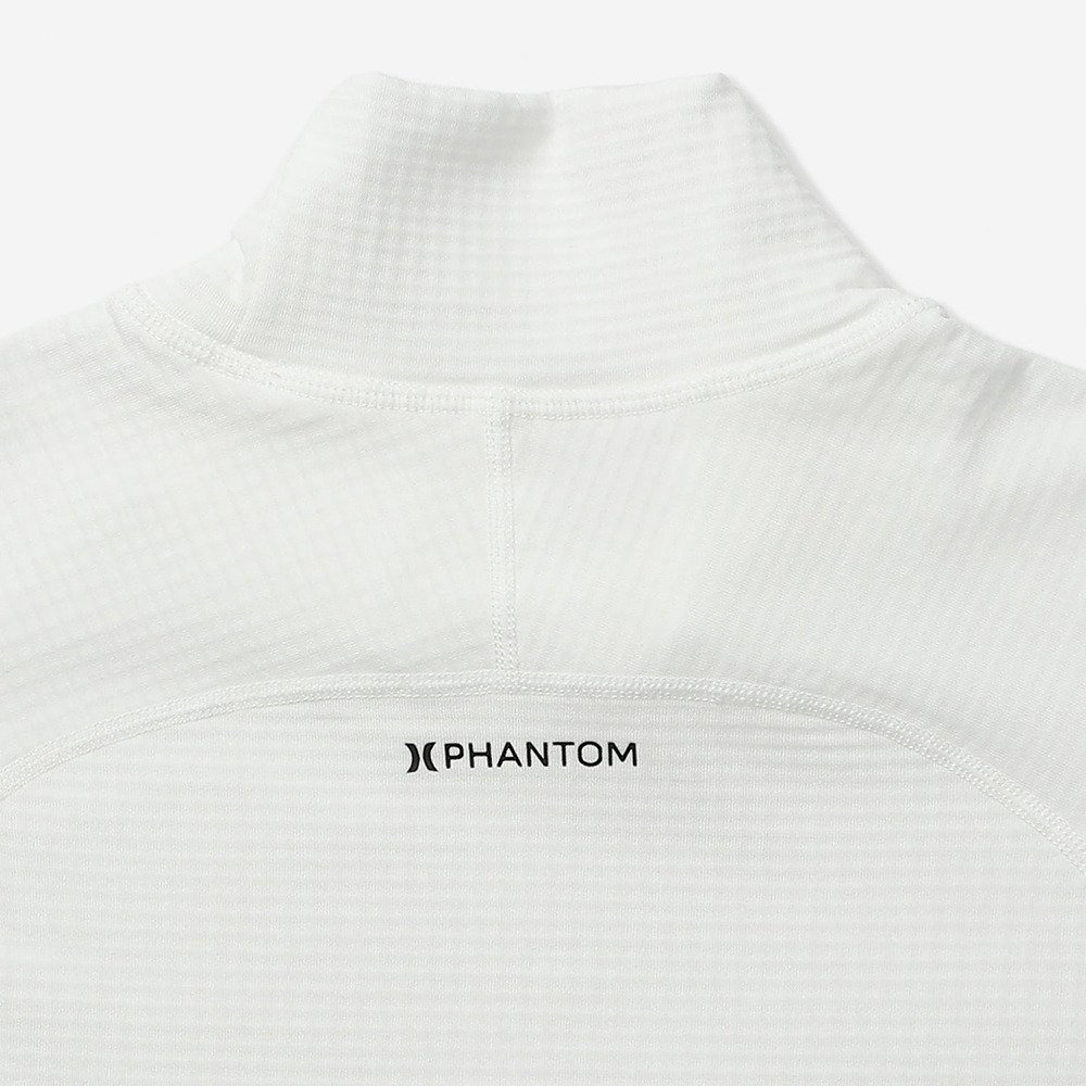ハーレー（HURLEY）（メンズ）PHANTOM ワッフルインナー モックネック MGIW262050P-WHT