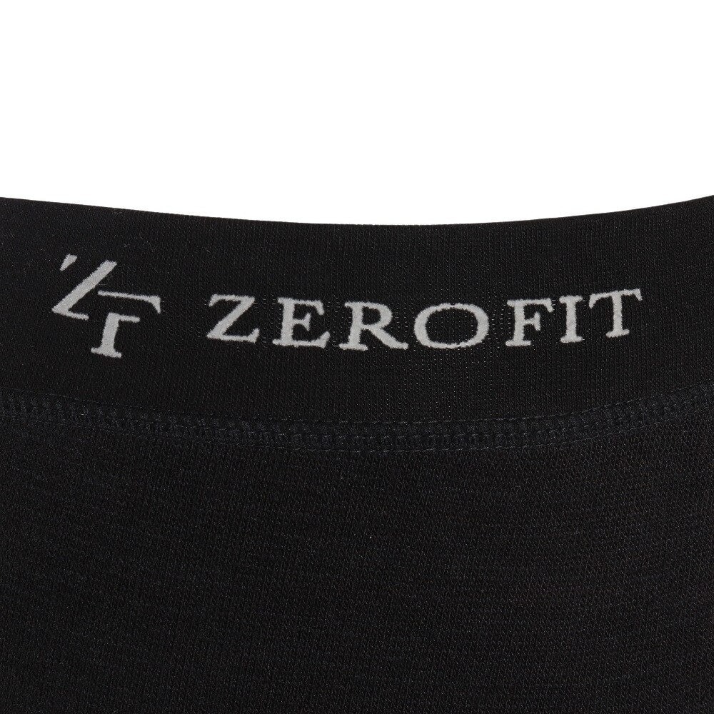 ゼロフィット（ZEROFIT）（メンズ）ゴルフウェア インナー 保温 吸湿発熱 抗菌 タイツ MBC フロントクローズ ZHTCB-BLK