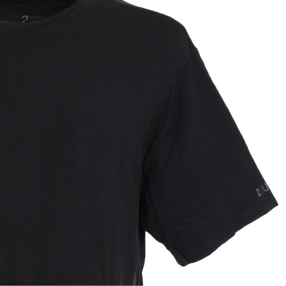 ツーアンダー（2UNDR）（メンズ）クルーネック Tシャツ 2U09CN.BLK★★★