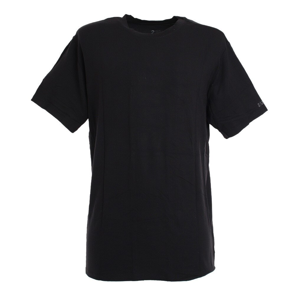 ツーアンダー（2UNDR）（メンズ）クルーネック Tシャツ 2U09CN.BLK