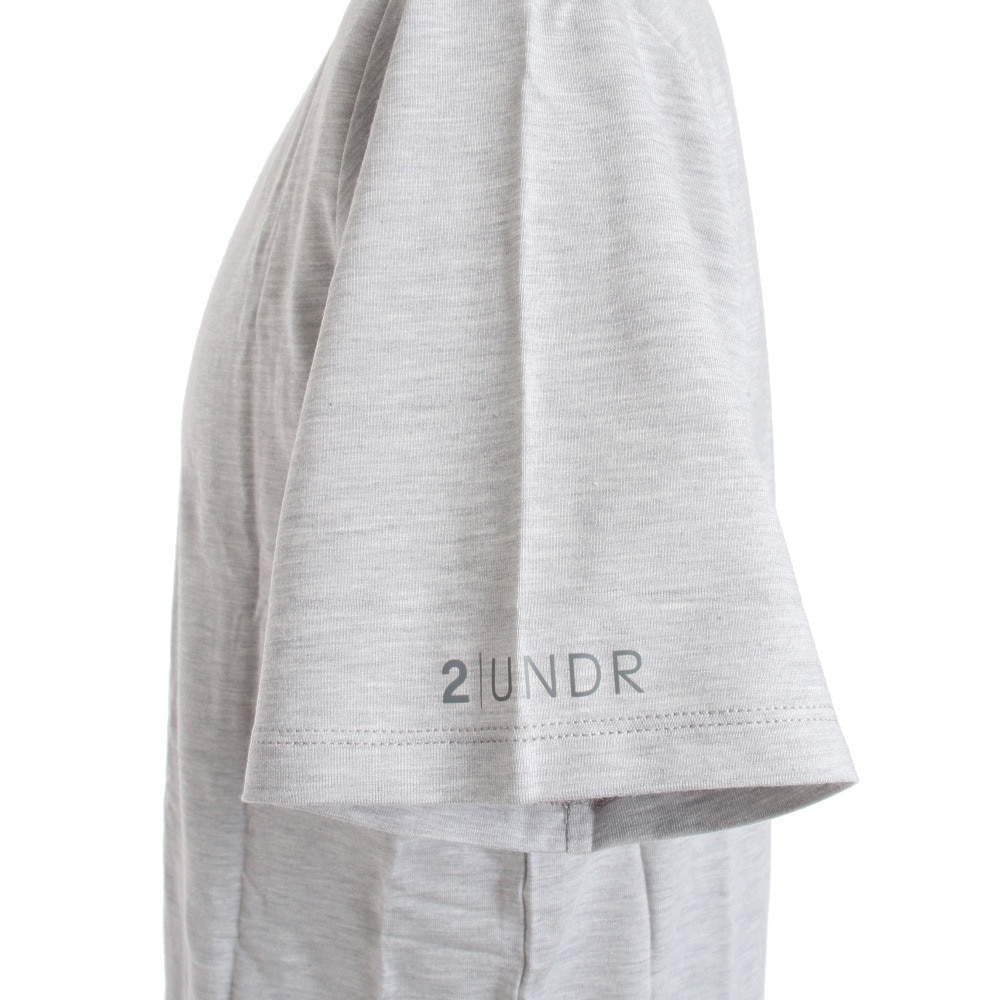 ツーアンダー（2UNDR）（メンズ）クルーネック Tシャツ 2U09CN.GRY★★★