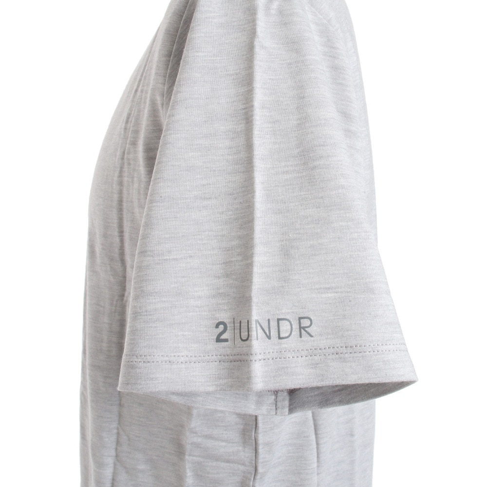 ツーアンダー（2UNDR）（メンズ）クルーネック Tシャツ 2U09CN.GRY