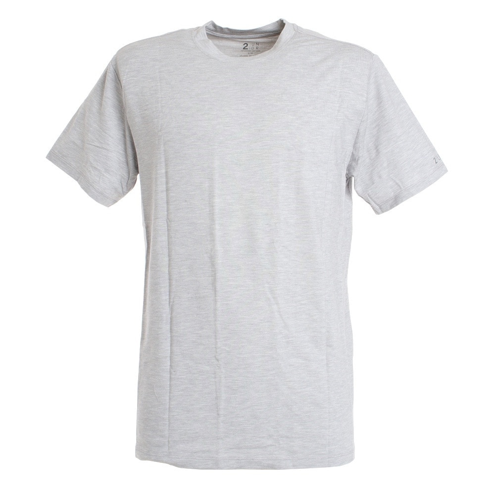 ツーアンダー（2UNDR）（メンズ）クルーネック Tシャツ 2U09CN.GRY