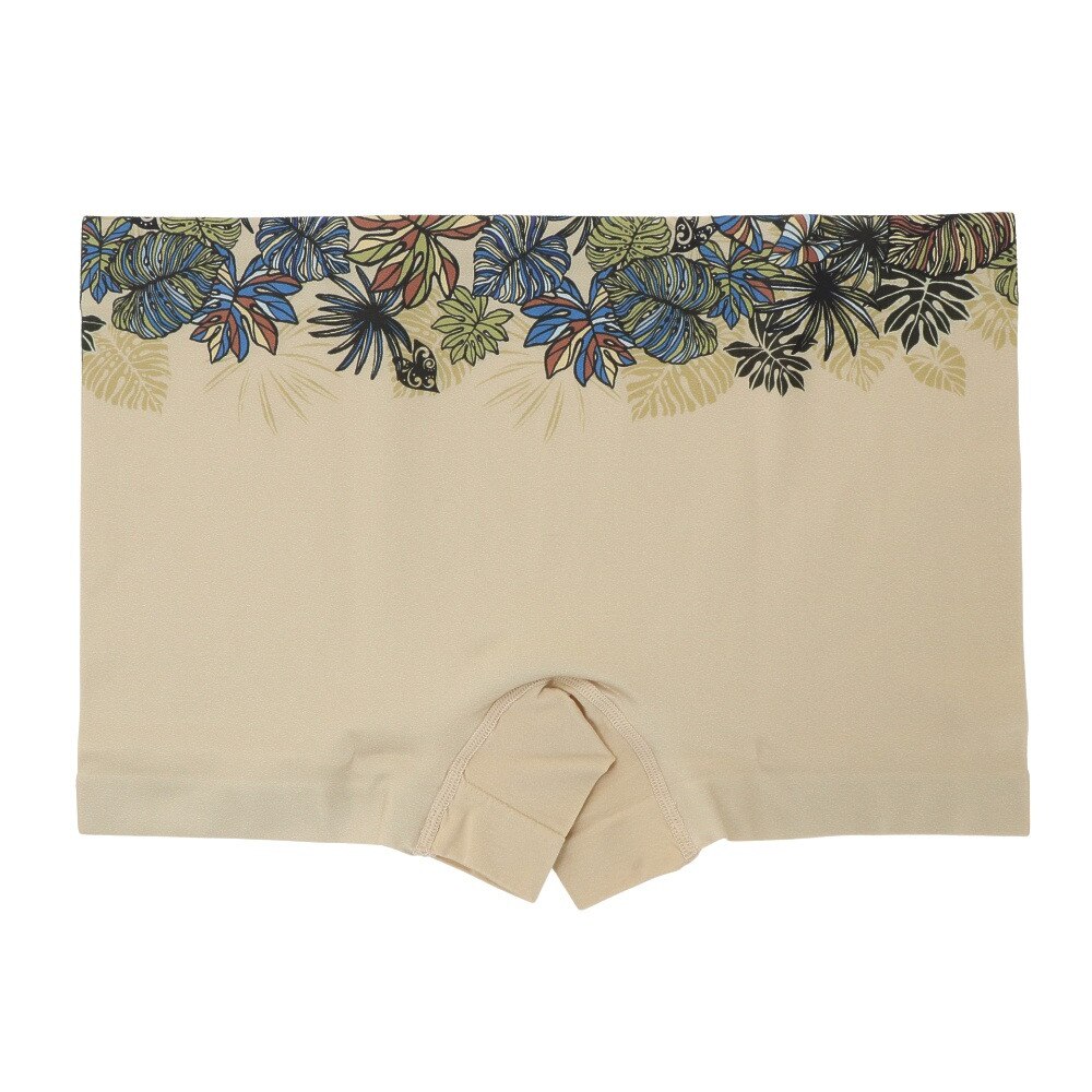 フジタカクリエイション（fujitaka Creation）（メンズ）透防 シームレスボクサーパンツ カラフルリーフ BP206-BGE
