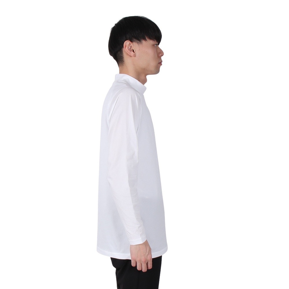 ルコックスポルティフ（lecoqsportif）（メンズ）ゴルフウェア アンダーウェア 吸水速乾 長袖ハイネックシャツ SMU LG5SUD01M WH00