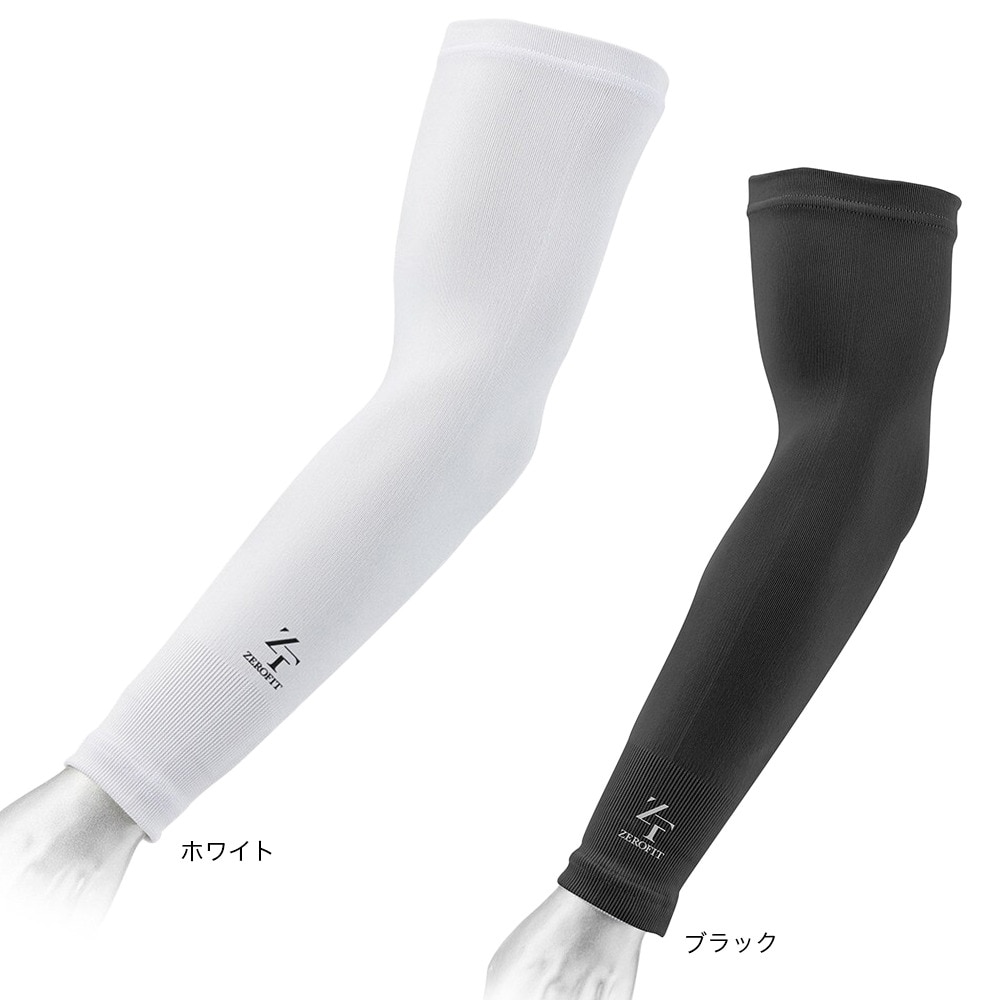 ゼロフィット（ZEROFIT）（メンズ、レディース）ゴルフ 吸汗速乾 抗菌防臭 アイスウィーブアームカバー ZACAMC BK