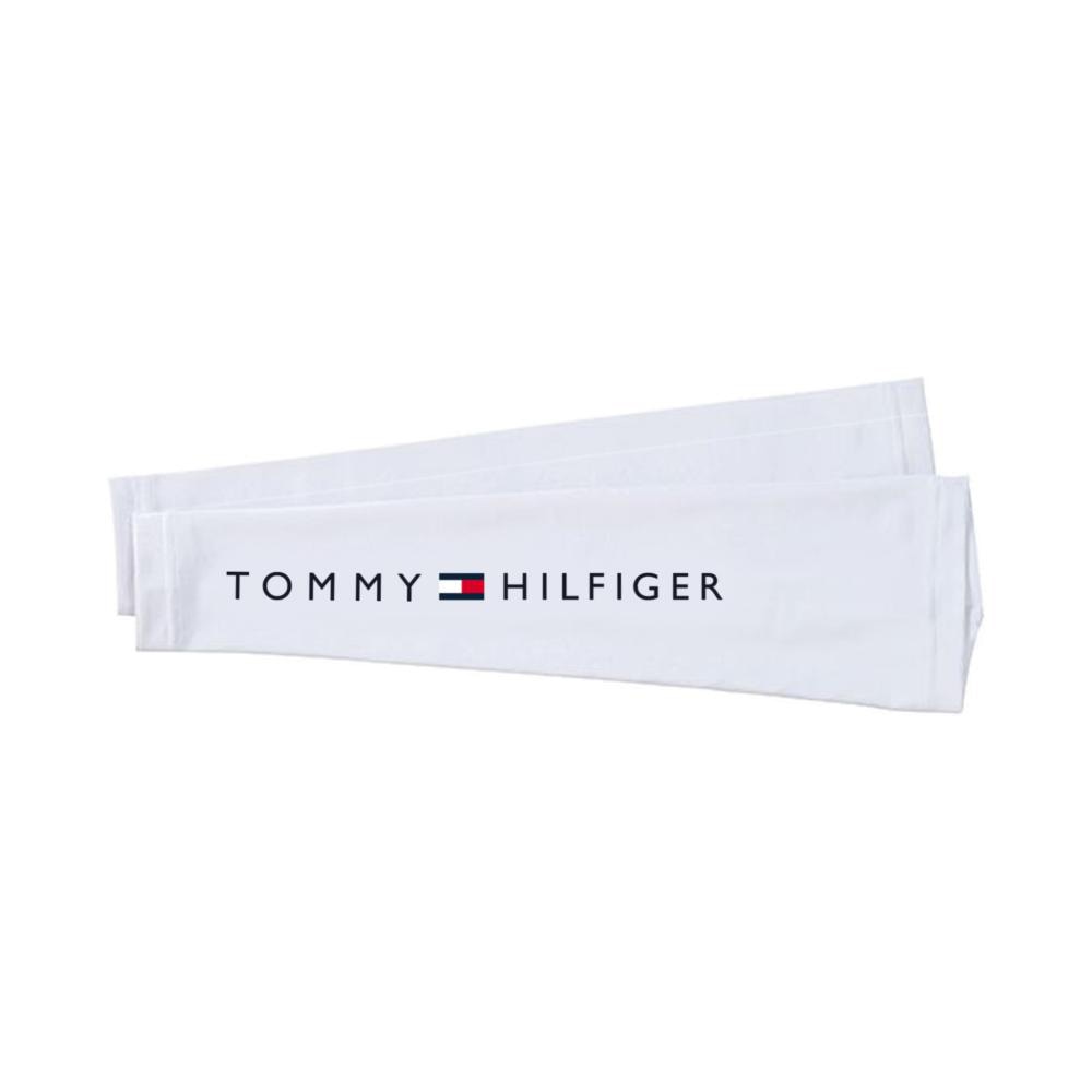 トミー ヒルフィガー ゴルフ（TOMMY HILFIGER GOLF）（メンズ）ゴルフ 吸水速乾 アームカバー UVカット THMB924F-WHT