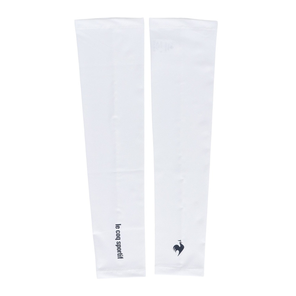 ルコックスポルティフ（lecoqsportif）（メンズ）ゴルフ クーリングUVアームカバー LG5SAZ50M WH00