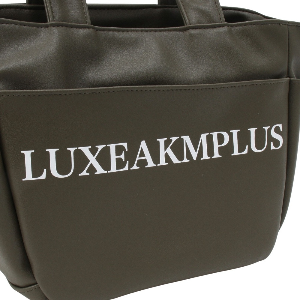リュクスエイケイエムプラス（LUXEAKMPLU）（メンズ）ゴルフ ミニバッグ LAZ-24051khaki