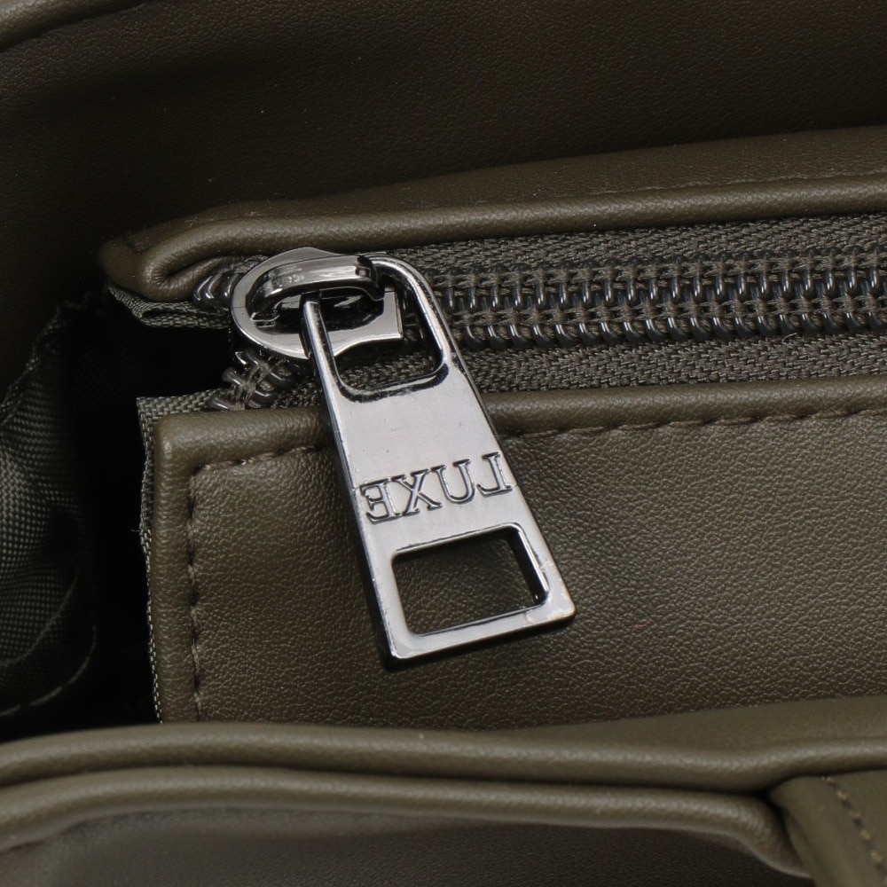 リュクスエイケイエムプラス（LUXEAKMPLU）（メンズ）ゴルフ ミニバッグ LAZ-24051khaki
